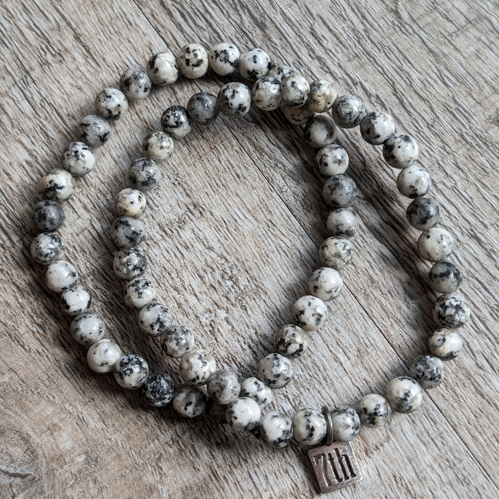 Urban Outfitters Diorite Stone Bracelet Duo - Like New!